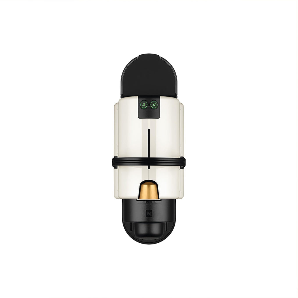 Machine à Café Expresso Blanche 19 Bars – Cafetière Capsule Compact XN100110