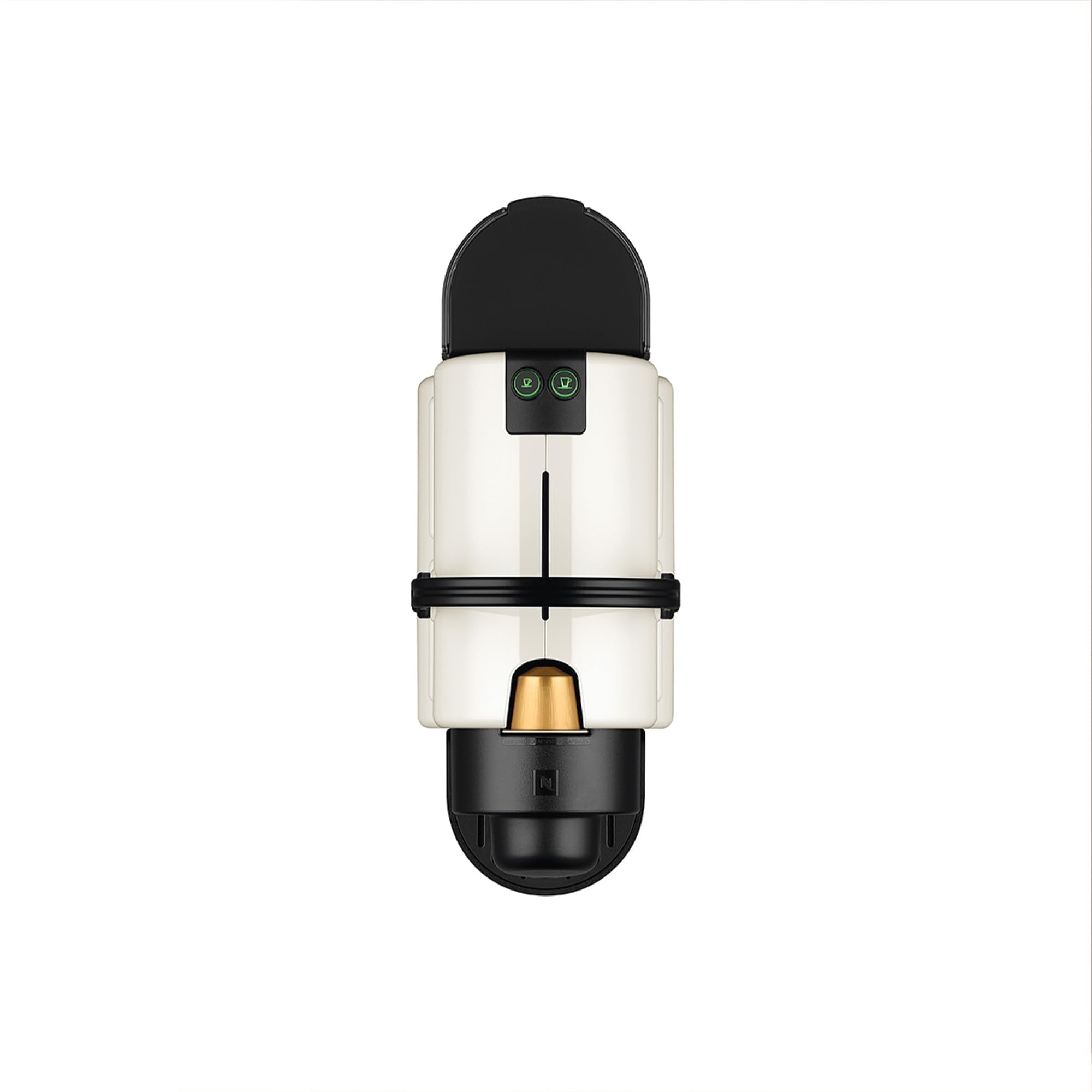 Machine à Café Expresso Blanche 19 Bars – Cafetière Capsule Compact XN100110