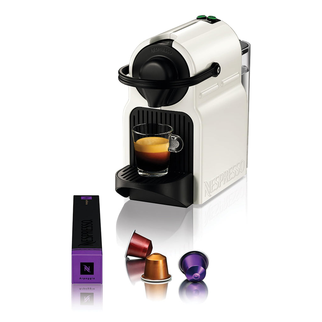 Machine à Café Expresso Blanche 19 Bars – Cafetière Capsule Compact XN100110