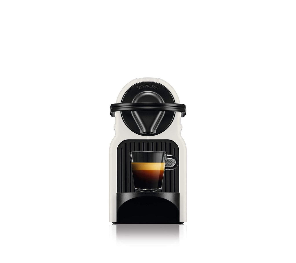 Machine à Café Capsule Rouge Rubis + Mousseur à Lait Blanc – Pack Complet Expresso