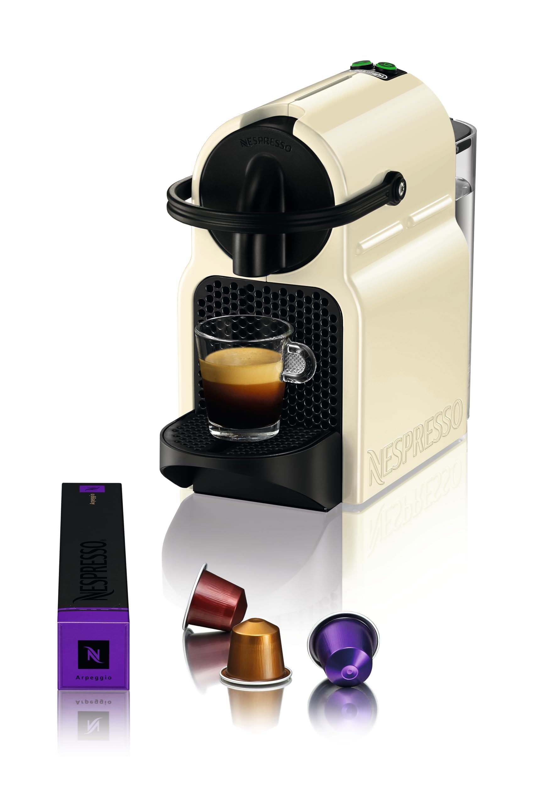 Machine à Café Expresso Crème Vanille 19 Bars + Kit Bienvenue – Compact EN80.CW