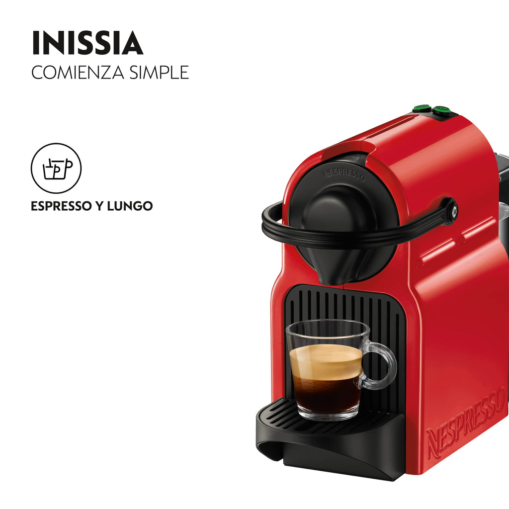 Machine à Café Expresso Rouge Rubis 19 Bars – Cafetière Capsule Compact XN100510