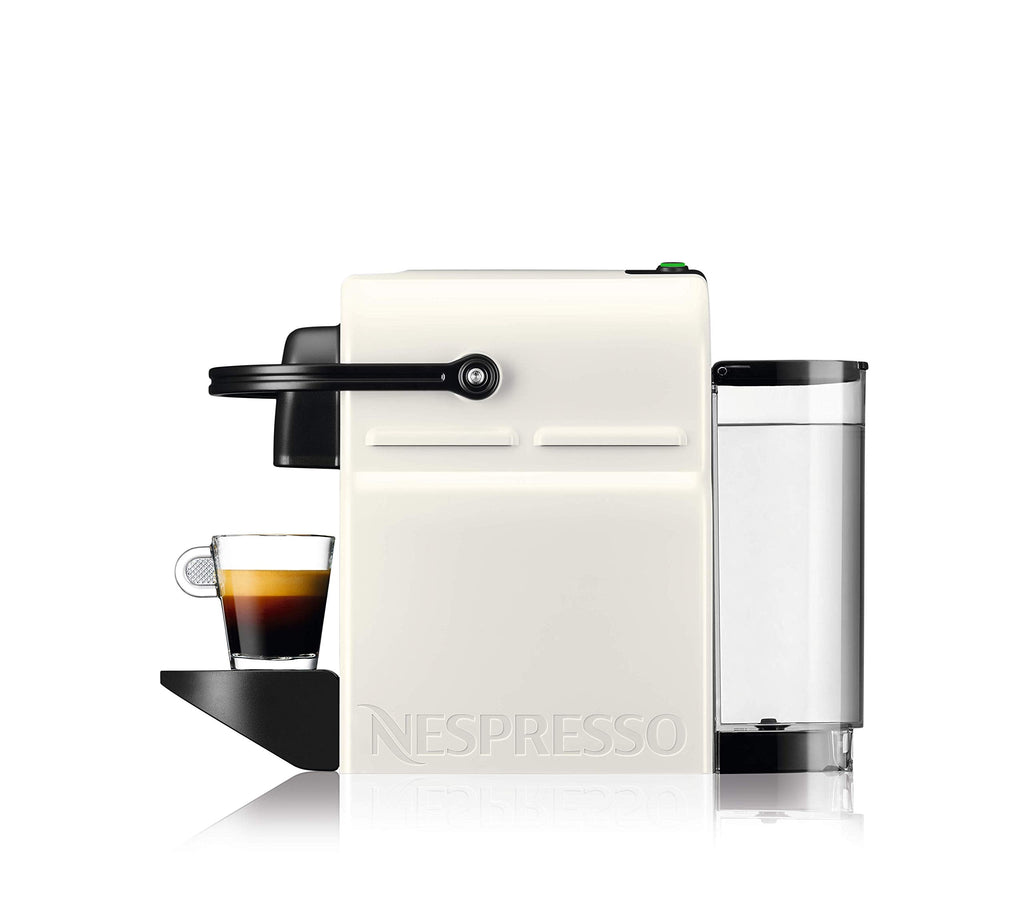 Machine à Café Capsule Rouge Rubis + Mousseur à Lait Blanc – Pack Complet Expresso