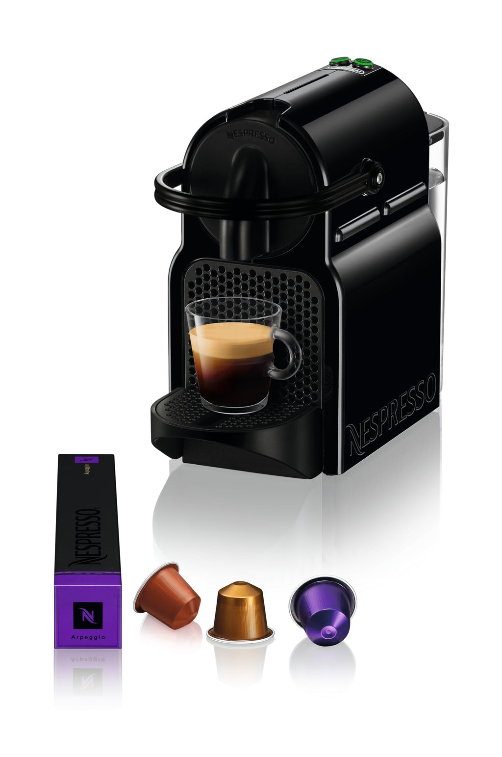 Machine à Café Expresso Noir 19 Bars + Kit Bienvenue – Design Compact EN80.B